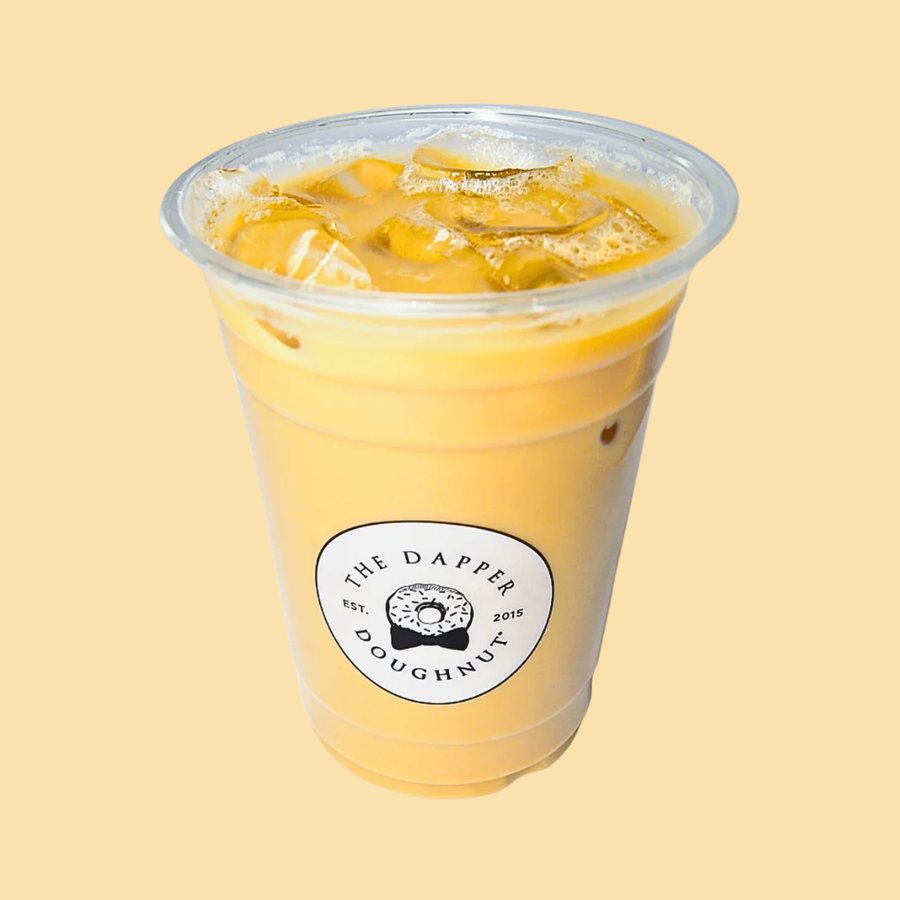 Iced Spanish Latte from Dapper Doughnut